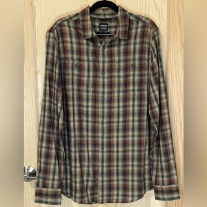 Prana - Dolberg Flannel Shirt  - Size ST